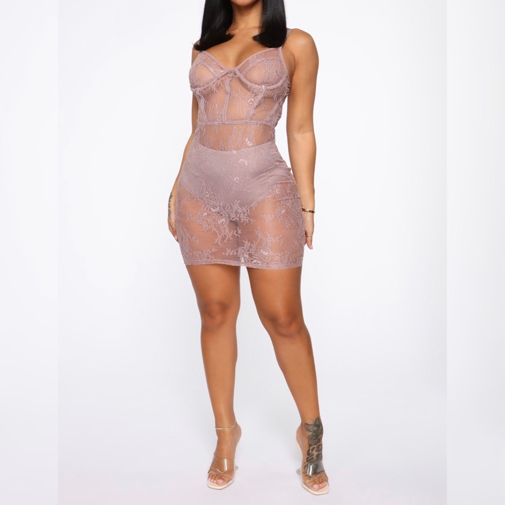 Underneath it all mini dress